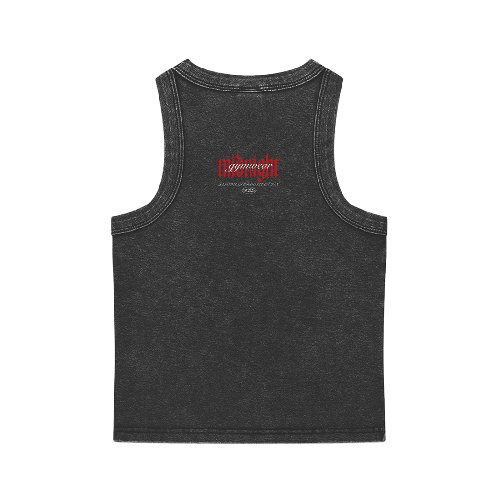 Midnight Snow Washed Tank Top Women's