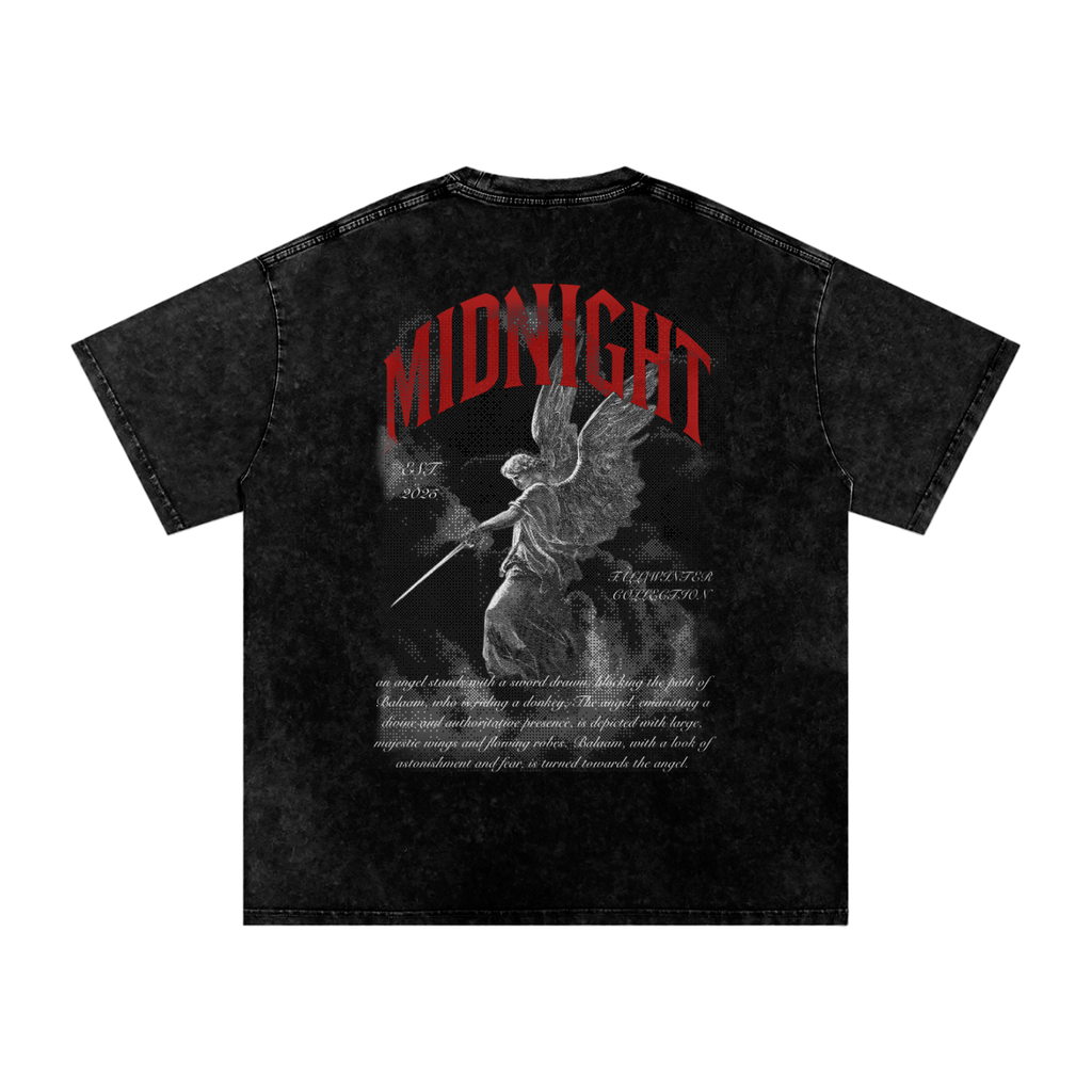 Midnight Acid Wash Balaam Tee