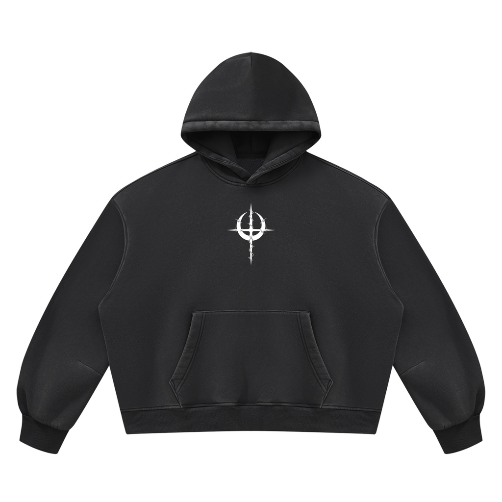 Midnight Logo Boxy Hoodie
