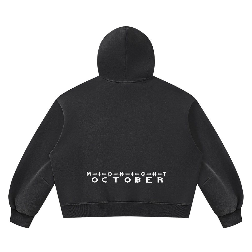 Midnight Logo Boxy Hoodie