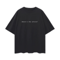 where’s the afters? Deep Drop Shoulder Tee