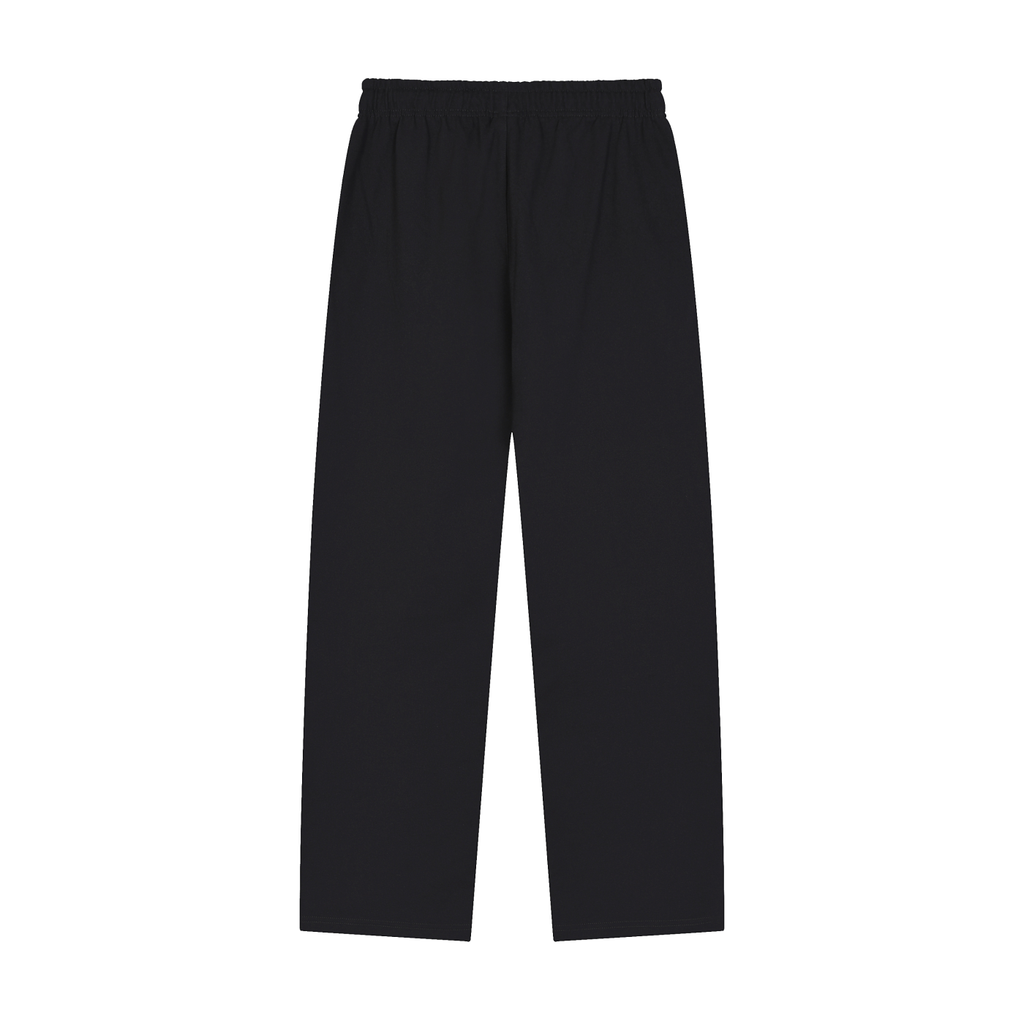 Grunge Straight-Leg Sweatpants