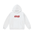 Midnight On White Hoodie
