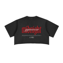 Load image into Gallery viewer, Midnight Gymwear Loose Crop Top
