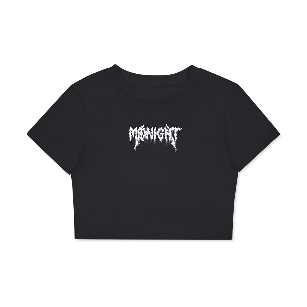 Women's Fitted Crop Tee | Bodycon T-Shirt