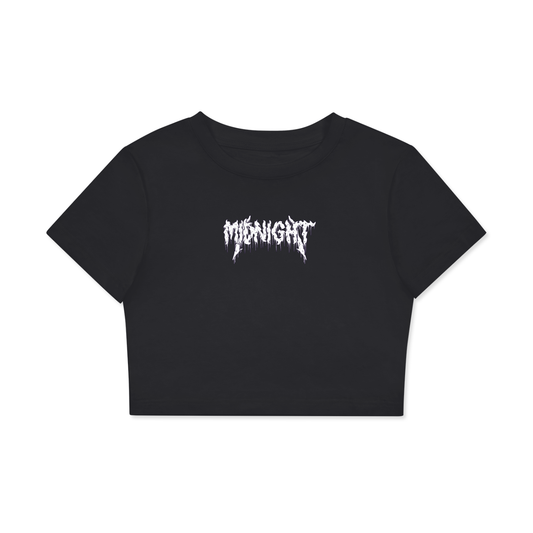 Women's Fitted Crop Tee | Bodycon T-Shirt