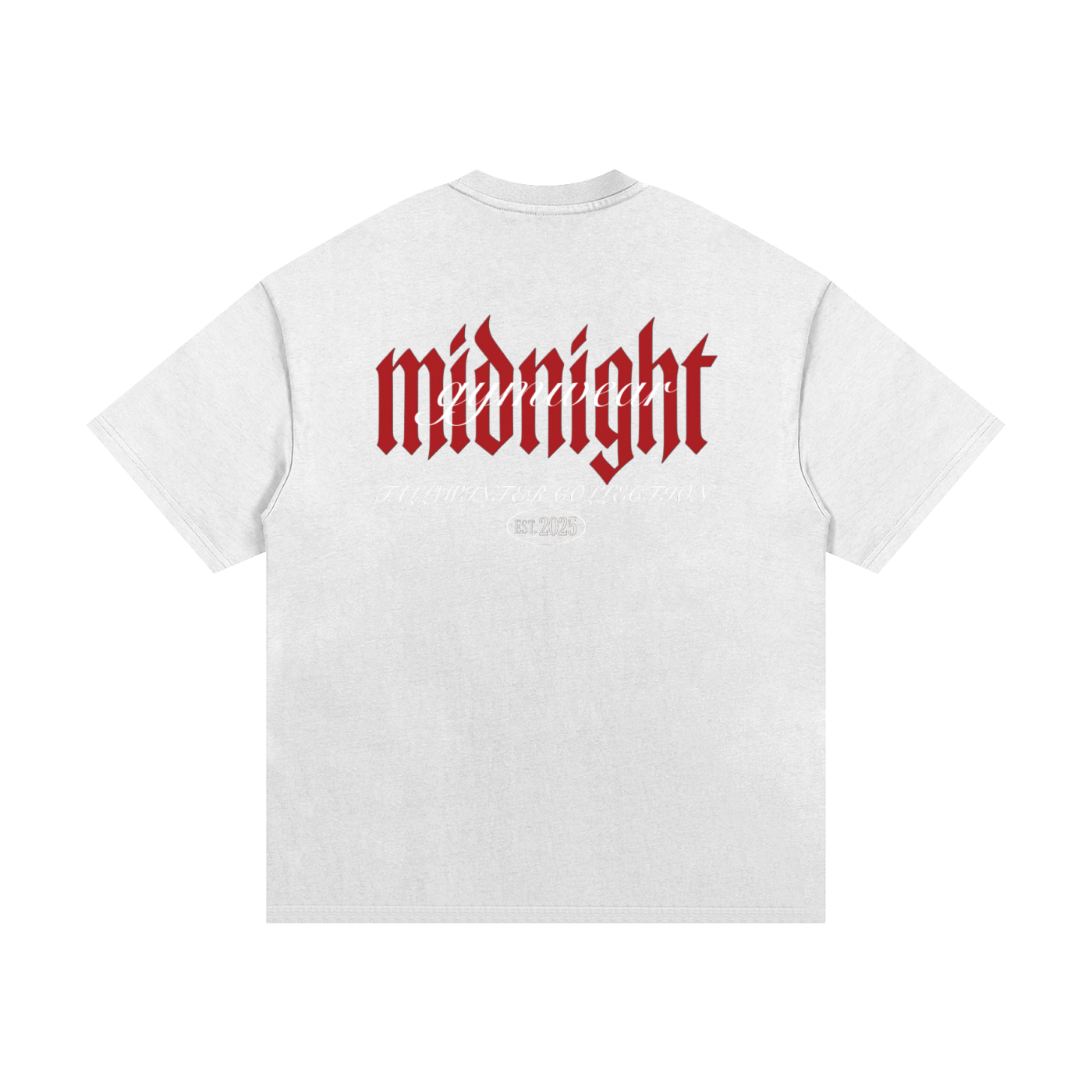 White Out Midnight Tee